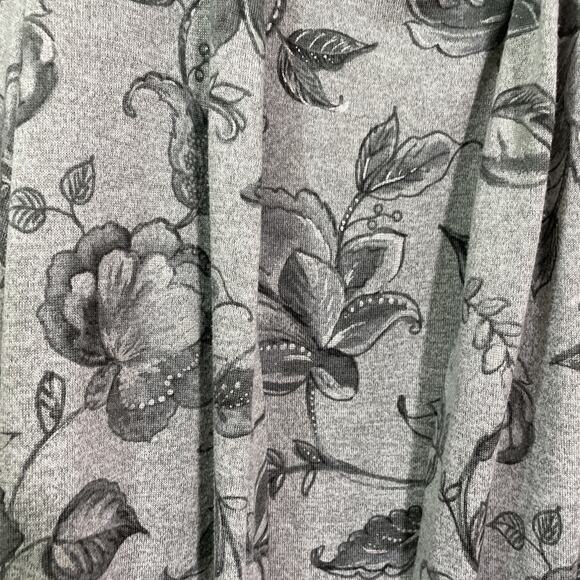 Alfred Dinner 2X One Piece Cardigan Over Connected Tank Grays With Silver Accent - Picture 3 of 8